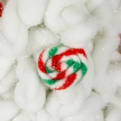 Northlight Plush Tree With Peppermint And Candy Canes Christmas Decoration - 16.5" -Northlight Sale GUEST 004d8f9d 7185 4645 ae01 64ce1f8725a4