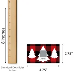 Big Dot Of Happiness Holiday Plaid Trees - Buffalo Plaid Christmas Party Gift Exchange Game Scratch Off Cards - 22 Count -Northlight Sale GUEST 0106bb1c 3aec 4439 abfb 986a86b507cb