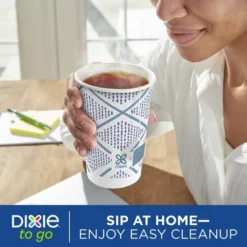 Dixie To Go Disposable Hot Cups & Lids - 12oz -Northlight Sale GUEST 02ed4e3a 4745 41f2 84f6 f6e69e84c10c