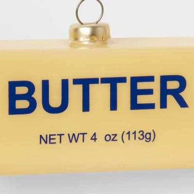 Glass Butter Christmas Tree Ornament - Wondershop™: Novelty Kitchen Decor, Indoor Use 4 Glass Butter Christmas Tree Ornament - Wondershop™: Novelty Kitchen Decor, Indoor Use - Image 2
