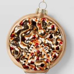 Christmas Glass Pizza Ornament - Wondershop™ -Northlight Sale GUEST 0546d6a0 8270 4daa 9034 c69dfbd7ca29