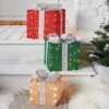 3pc Incandescent Tinsel Gift Box Christmas Novelty Sculpture Light Clear - Wondershop™ -Northlight Sale GUEST 06744a54 113b 4487 b27c 807719b425c9