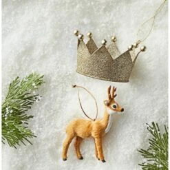 Metal Glitter Crown Christmas Tree Ornament - Wondershop™ -Northlight Sale GUEST 09398036 e7e6 4d59 8916 6043170a8682