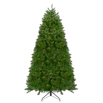 Northlight 10' Prelit Artificial Christmas Tree Full Northern Pine - Clear Lights 3 Northlight 10' Prelit Artificial Christmas Tree Full Northern Pine - Clear Lights