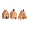 Transpac Resin Gingerbread House Figurine Set Of 3 Christmas Home Decorations For Festive Decor -Northlight Sale GUEST 0b6ec879 d576 4d80 8a46 1171ee288b2d
