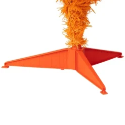 Northlight Pre-Lit Medium Artificial Pine Christmas Tree - 3' - Orange - Clear Lights -Northlight Sale GUEST 0ba627b8 7257 461d a5a4 1033659b02ca