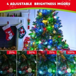 Joyfy 197/394 FT Christmas Tree String Lights Outdoor, PVC Wire String Lights With 8 Modes Timer, Reel For Xmas Indoor Outdoor Holiday Decoration 15 Joyfy 197/394 FT Christmas Tree String Lights Outdoor, PVC Wire String Lights With 8 Modes Timer, Reel For Xmas Indoor Outdoor Holiday Decoration -Northlight Sale GUEST 0baae668 d833 49b2 90c1 0622438301ef