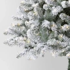 7.5' Pre-Lit Flocked Full Alberta Spruce Artficial Christmas Tree With Warm White LED Lights - Wondershop™ -Northlight Sale GUEST 0bf78a47 e2c5 47bd 8028 f787c75c1c84