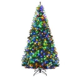 Costway 8Ft Pre-Lit Artificial Christmas Tree Hinged 750 LED Lights -Northlight Sale GUEST 0c38aafd e475 40bf 8828 ccc819544e2a