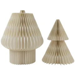 Northlight Tall Paper Accordion Honeycomb Foldable Christmas Tree - 4' - Cream -Northlight Sale GUEST 0cd6504d ab52 45f7 b440 0e2e91ea9afc