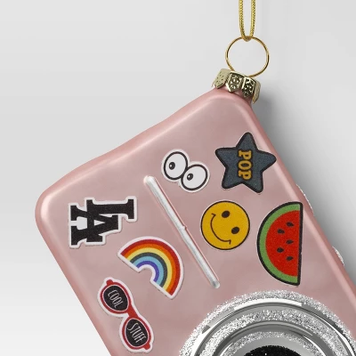 Christmas Glass Digital Camera Ornament - Wondershop™ 4 Christmas Glass Digital Camera Ornament - Wondershop™ - Image 2