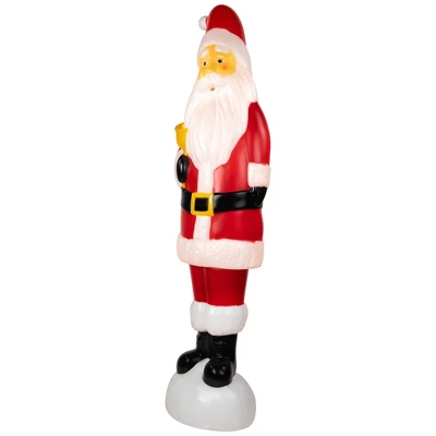 Northlight Lighted Blow Mold Santa Claus Outdoor Christmas Decoration - 59" 6 Northlight Lighted Blow Mold Santa Claus Outdoor Christmas Decoration - 59" - Image 4