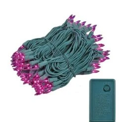 Novelty Lights 46.5 Feet 140 Light Incandescent Chasing Christmas String, 16 Function Controller On Green Wire, UL Listed -Northlight Sale GUEST 0fd499fc 0009 421b b673 82fd1e170bd8