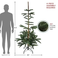 Northlight Real Touch™️ Slim Nordmann Fir Layered Artificial Christmas Tree - 6.5' - Unlit -Northlight Sale GUEST 104e383f 8ed6 4fc5 9a5d d480e25ac58c