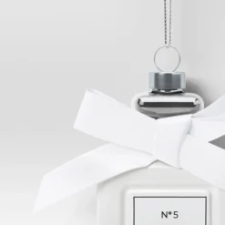 Christmas Glass White Perfume Ornament - Wondershop™ -Northlight Sale GUEST 121043fa 30b9 4c23 a711 2ca79115ae9a