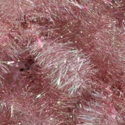 Pre-Lit Rose Gold Christmas Tree — 150 Warm White LEDs, Sparkling Tinsel, Sturdy Metal Stand, Indoor Holiday Accent -Northlight Sale GUEST 12a01b6f 44bf 4b52 b34c 167295483eab