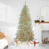 Northlight 7' Prelit Artificial Christmas Tree Metallic Sheer Champagne Tinsel - Clear Lights -Northlight Sale GUEST 13ec7b37 27d7 4cb6 8384 0d67cb18fdd3