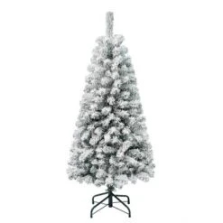 National Tree Company First Traditions Unlit Flocked Acacia Hinged Artificial Christmas Tree 8 National Tree Company First Traditions Unlit Flocked Acacia Hinged Artificial Christmas Tree -Northlight Sale GUEST 1448d096 2f08 4c8b a294 e7ed590df415