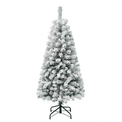 National Tree Company First Traditions Unlit Flocked Acacia Hinged Artificial Christmas Tree 5 National Tree Company First Traditions Unlit Flocked Acacia Hinged Artificial Christmas Tree - Image 3
