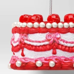 Christmas Resin Heart Cake Ornament Pink/Red - Wondershop™ -Northlight Sale GUEST 14ddd888 3d1a 4838 b2ee 5e8f243e8e4f