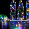 Twinkle Star 2-Pack Battery Christmas Fairy Lights, 33FT 100 LED Multicolor String Lights, Remote & Timer, 8 Modes Firefly For Garden, Indoor, Party