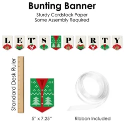 Big Dot Of Happiness Ugly Sweater - Holiday And Christmas Party Supplies Decoration Kit - Decor Galore Party Pack - 51 Pieces -Northlight Sale GUEST 16f01a5d ac7f 4de9 8899 1d747fa5bf35