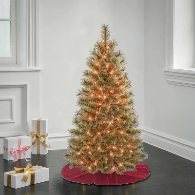 National Tree Company First Traditions Pre-Lit Arcadia Cashmere Pine Hinged Artificial Christmas Tree Clear Lights 5 National Tree Company First Traditions Pre-Lit Arcadia Cashmere Pine Hinged Artificial Christmas Tree Clear Lights - Image 3