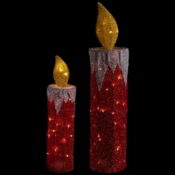 Northlight LED Lighted Candles Outdoor Christmas Decorations - 22.75" - Red - Set Of 2 12 Northlight LED Lighted Candles Outdoor Christmas Decorations - 22.75" - Red - Set Of 2 -Northlight Sale GUEST 1ddd746f 9b99 423d b751 df269f866da7