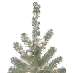 Northlight 9' Pre-Lit Artificial Christmas Tree Metallic Sheer Champagne Tinsel - Clear Lights -Northlight Sale GUEST 1f4b9f13 65ac 4e15 9d10 420a61398d1c