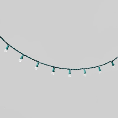 60ct LED Faceted Sphere Christmas String Lights With Green Wire - Wondershop™ 4 60ct LED Faceted Sphere Christmas String Lights With Green Wire - Wondershop™ - Image 2