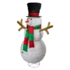 Northlight Lighted Tinsel Snowman Outdoor Christmas Decoration - 60" - Warm White Lights -Northlight Sale GUEST 244fdb02 ba7f 4d8d 86fe 434ed8c42c31