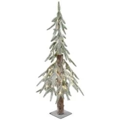 Northlight Pre-Lit Flocked Battery Operated Alpine Artificial Christmas Tree - 3' - Clear LED Lights 18 Northlight Pre-Lit Flocked Battery Operated Alpine Artificial Christmas Tree - 3' - Clear LED Lights -Northlight Sale GUEST 24f4468d d7ae 4cee a872 c5328a84b8e6