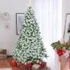 Costway 7.5FT Snow Flocked Artificial Christmas Tree Hinged W/1346 Tip And Foldable Base -Northlight Sale GUEST 257331b3 2a8b 4ac8 bd1a ba07414f6a8a
