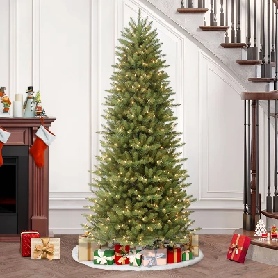 Puleo 6.5ft Pre-lit Artificial Christmas Tree Forest Fir: Hinged Branches, 350 Clear Lights, Indoor Use, Includes Stand 6 Puleo 6.5ft Pre-lit Artificial Christmas Tree Forest Fir: Hinged Branches, 350 Clear Lights, Indoor Use, Includes Stand - Image 4