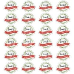 Big Dot Of Happiness Drink If Game - Rustic Merry Friendsmas - Friends Christmas Party Game - 24 Count