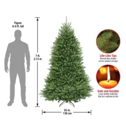 Unlit Dunhill Fir Artificial Christmas Tree - National Tree Company -Northlight Sale GUEST 2a8a7cde e749 4230 bfcf 8a2ba138404e