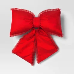 20" Christmas Bow Shaped Pillow - Wondershop™ -Northlight Sale GUEST 2e14e18e 8dca 4079 adfa 739d7ee37fc3