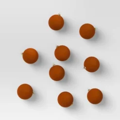 9ct 80mm Christmas Flocked Ball Ornament Set - Wondershop™ -Northlight Sale GUEST 310d9e7c a8a9 456b b6b7 f4ffbdb4765c