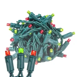 Novelty Lights 17 Feet 50 LED Christmas Mini Light String On Green Wire, 5mm Wide Angle Bulbs, Connectable, Indoor/Outdoor Decor, UL Listed -Northlight Sale GUEST 33b8447a 4951 4248 9392 86ebd2d2d60e