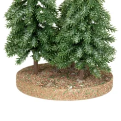 Northlight Icy Downswept Pine Trio Of Trees Christmas Decoration - 8" - Unlit -Northlight Sale GUEST 3756d172 efd4 42ef b173 a115b9260d50