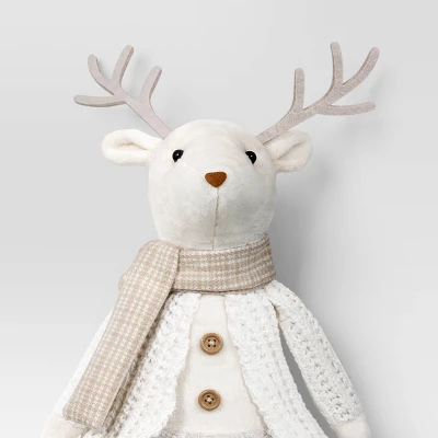 Christmas Fabric Reindeer Figural Girl - Wondershop™ 4 Christmas Fabric Reindeer Figural Girl - Wondershop™ - Image 2