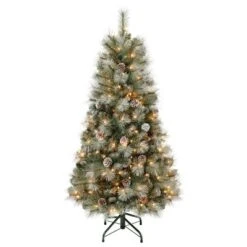 National Tree Company First Traditions Pre-Lit Perry Pine Hinged Artificial Christmas Tree Clear Lights -Northlight Sale GUEST 392698c2 87c9 4903 819c b1e8f8411e4e