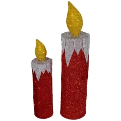 Northlight LED Lighted Candles Outdoor Christmas Decorations - 22.75" - Red - Set Of 2 10 Northlight LED Lighted Candles Outdoor Christmas Decorations - 22.75" - Red - Set Of 2 -Northlight Sale GUEST 398cd9dc 5496 4036 ab9a 24414a68a580
