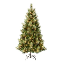 National Tree Company First Traditions Pre-Lit Charleston Pine Hinged Artificial Christmas Tree Clear Lights -Northlight Sale GUEST 3a745b07 b537 426b 82e8 0fd80b6f066e