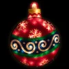 Northlight 19.5" Lighted Red Christmas Ornament Window Silhouette -Northlight Sale GUEST 3b1e28b1 8abe 46be 92d2 f4dfa9cd2b49