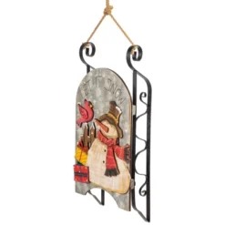 Northlight 17" LED Lighted Wooden Sled With Snowman And Cardinal Christmas Decoration 8 Northlight 17" LED Lighted Wooden Sled With Snowman And Cardinal Christmas Decoration -Northlight Sale GUEST 3c97986f 813c 4565 bdc7 a911237b7732