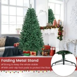 Costway 6ft Hinged Artificial Christmas Tree Unlit Douglas Full Fir Tree W/ 1355 Tips -Northlight Sale GUEST 3d70b114 83b9 42a9 b2a5 1d22229a3642