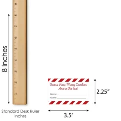 Big Dot Of Happiness Jolly Santa Claus - How Many Candies Christmas Party Game - 1 Stand And 40 Cards - Candy Guessing Game -Northlight Sale GUEST 3e8f92a8 71ae 4fd7 8798 a9edb283f217