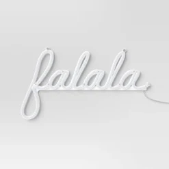 LED Animated Christmas Neon Fa La La Hangable Sign White/Red/Green - Wondershop™ -Northlight Sale GUEST 3fdff602 2061 489d 9eaa da345c1e6e99