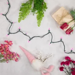 Northlight 50ct LED Mini String Lights Pink - 16.25' Green Wire -Northlight Sale GUEST 407adb23 0cc4 4671 861e 46d77eddb00e